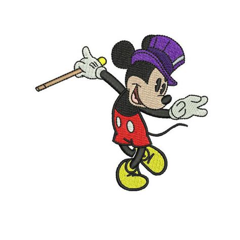 Mickey Mouse Dancing Machine Embroidery Design - Etsy