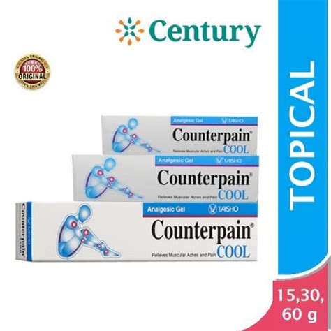 Jual Counterpain Cool / Counterpain Cool Cream 60 gr / Counterpain Cool ...