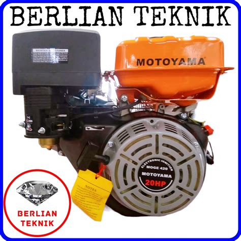 Jual Mesin Penggerak Bensin Engine Gasoline Motoyama Moge Mge E