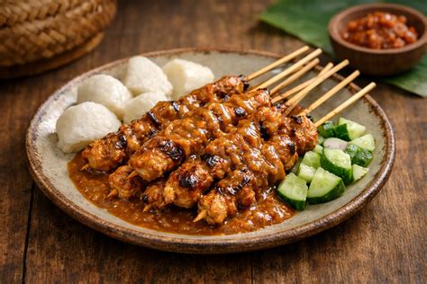 resep sate ayam madura bumbu kacang asli