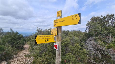 Vaucluse Rando Vtt Gordes Grand Tour Du Mur De La Peste