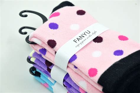 colorful dot wool blends women socks Factory Wholesale