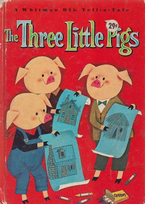 Three Little Pigs Book Cover | relatosmundias