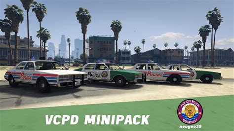 Vice City Police Department Minipack Addon Gta5