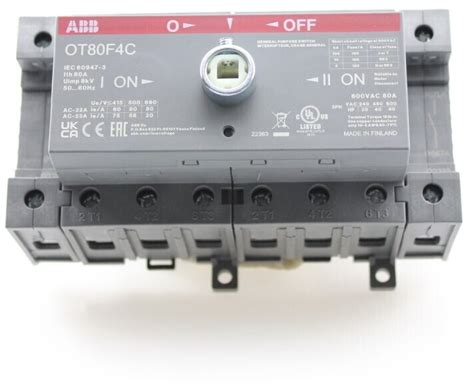 ABB OT80F4C (1SCA105418R1001) ab 113,50 € | Preisvergleich bei idealo.de