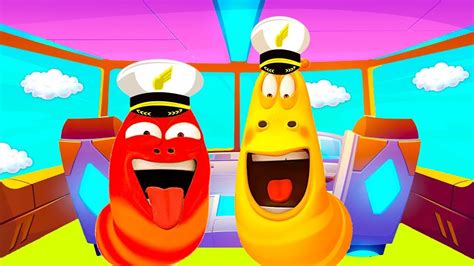 🅰🆁🆅🅰 Captain Larva Yellow And Co Pilot Red Larva Best Episodes