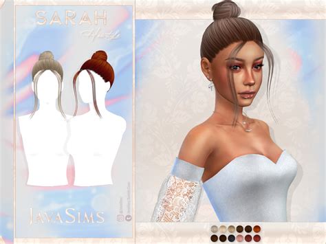 The Sims Resource JavaSims Sarah Hairstyle Patreon