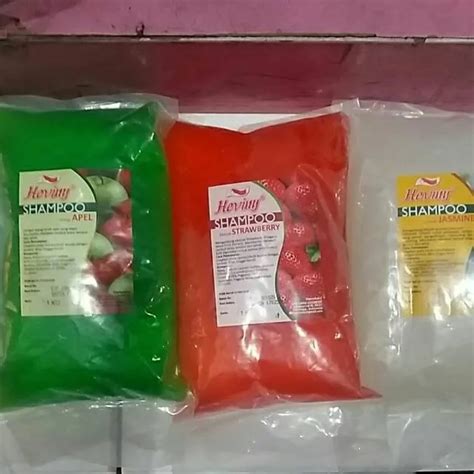 SHAMPOO HEVINY REFILL 1 Kg LEMON Lazada Indonesia