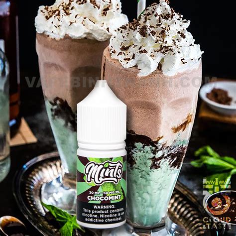 Saltnic Chocomint 30ml Socola bạc hà 30mg 50mg Chính hãng Vape