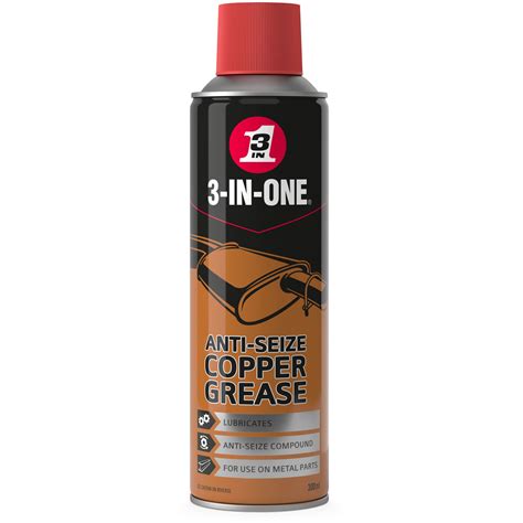 3 In One 44607 Anti Seize Copper Grease 300ml Rapid Electronics