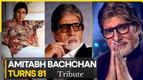 Amitabh Bachchan Huye Big B Tribute To Amitabh Bachchan