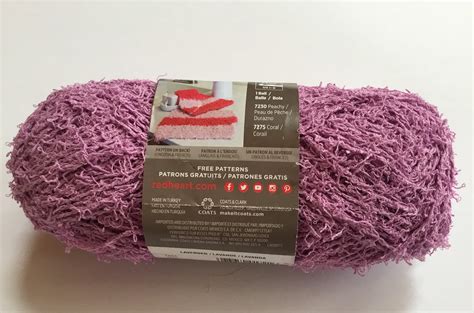 Red Heart Scrubby Polyester Cotton Textured Yarn Etsy