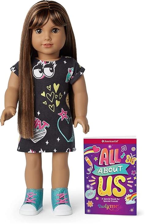 American Girl Truly Me Muñeca 122 De 18 Pulgadas Con Ojos Marrones