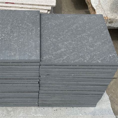 Paving Stone Landscaping Stones Flamed Black Basalt Pavers