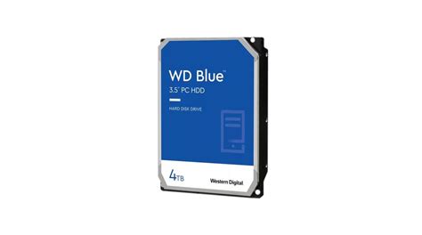 WD40EZAZ Western Digital HDD WD Blue 3 5 4TB SATA III Distrelec