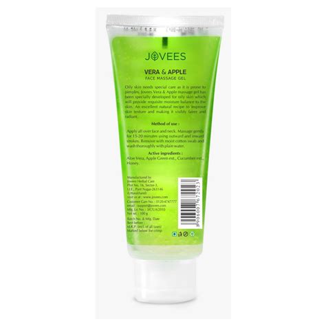 Jovees Vera And Apple Face Massage Gel [100g] Jovees Rf Asia