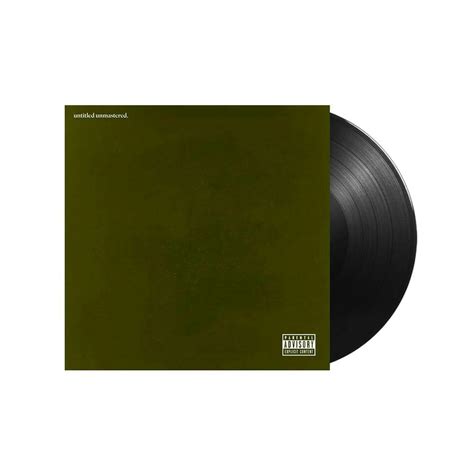 Kendrick Lamar untitled unmastered. Vinyl Record