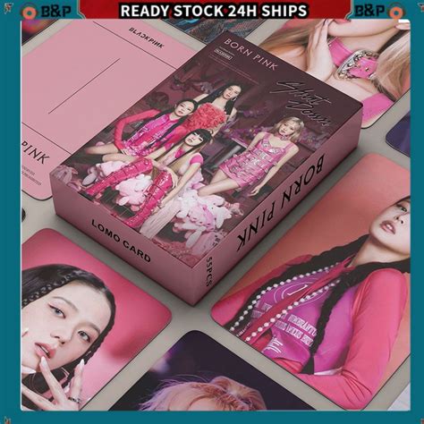 B P Pcs Box Blackpink Photocards Pink Venom Ready For Love