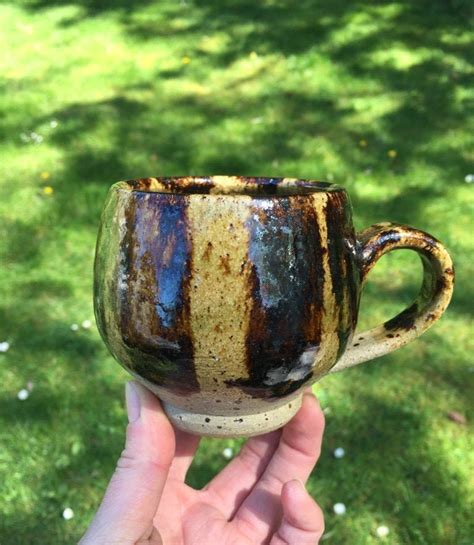 Wheel Thrown Stoneware Mug Functional Ceramics Handmade Etsy