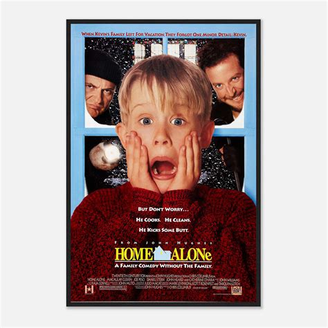 Home Alone Movie Poster, Home Alone Classic Vintage Movie Poster ...