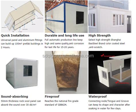 Clean Room Rock Wool Sandwich Wall Panels Sip Foam Panels Purification