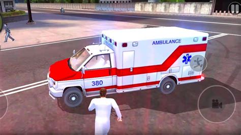 City Ambulance Drift Ambulance Driving Simulator Ambulance Car