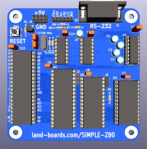 Simple Z80 Land Boards Wiki