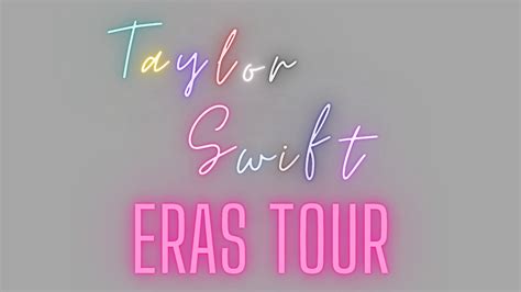 Taylor Swifts Era Tour The Warrior Word