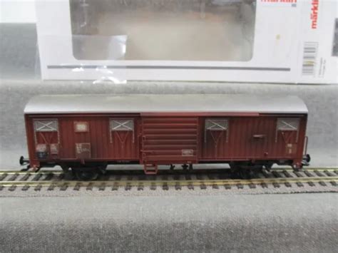 M Rklin Spur H Gedeckter G Terwagen Der Db In Ovp Eur