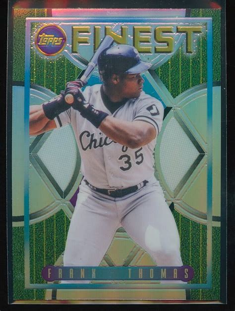 Frank Thomas 2022 Topps Finest Flashbacks Refractor 204 White Sox EBay