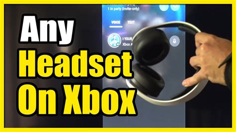 How To Connect Any Headset To Your Xbox Party Chat Easy Tutorial Youtube