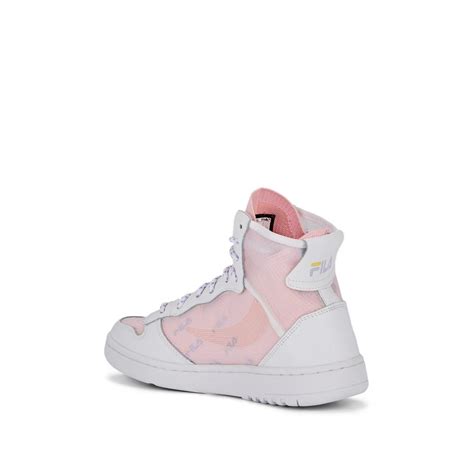 Fila Fx-100 Leather & Mesh Sneakers in Pink - Lyst