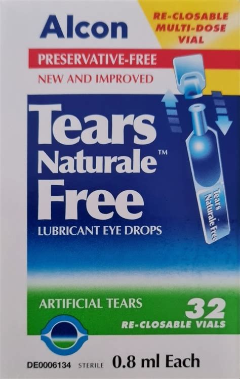 Alcon Tears Naturale Free Lubricant Eye Drops Beauty Personal Care