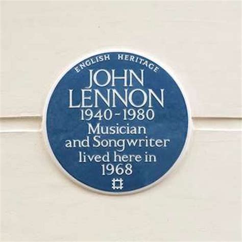 London Blue Plaques Commemorating Historical Famous Residents Guide