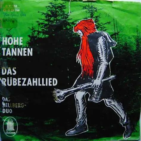 DAS HELLBERG DUO Hohe Tannen Das Rübeza 7 Single RP Vinyl Sch EUR 11