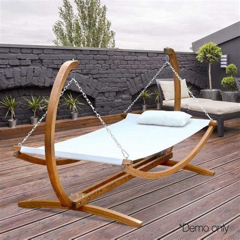 Outdoor Free Standing Hammock Swing Bed