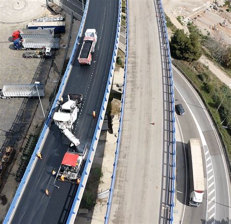 Rehabilitación estructural del firme en la autovía A2 Eiffage