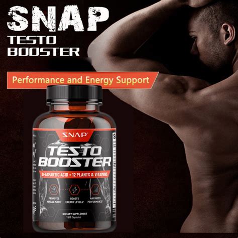 Snap อาหารเสริม Testo Testosterone Booster พืชและวิตามิน 14 ชนิด 60