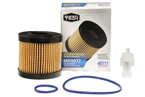 Supertech Maximum Performance 20000 Mile Replacement Synthetic Oil Filter Mp9972 For Toyota