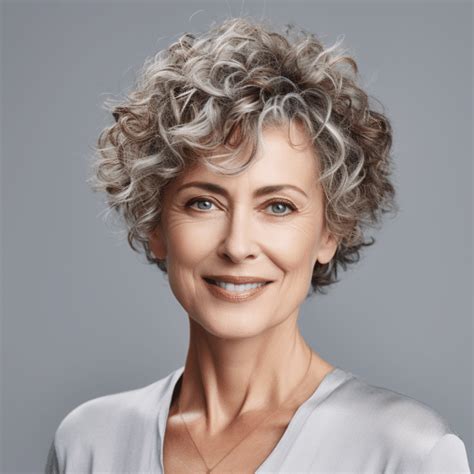 27 Flattering Curly Hairstyles For Women Over 60 In 2024 Short Curly