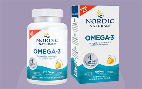 Nordic Naturals Omega-3, Lemon Flavor - 90 Soft Gels - The Woman's ...