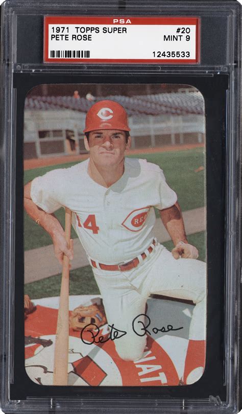 1971 Topps Super Pete Rose Psa Cardfacts™