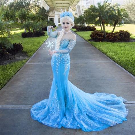 Elsa Frozen Costume Adults