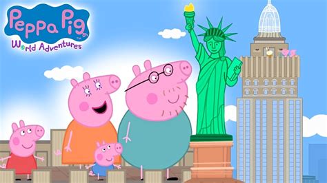 Peppa Pig Goes To New York Youtube