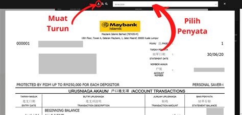 Cara Dapatkan Penyata Bank Maybank