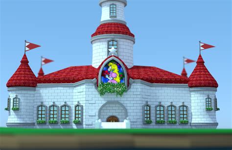 Princess Peach Castle Background