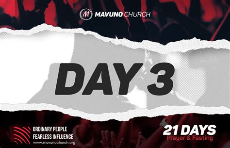 morning prayers  mavuno church