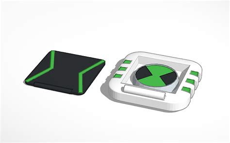 3d Design Ben 10 Omniverse Omnitrix Tinkercad