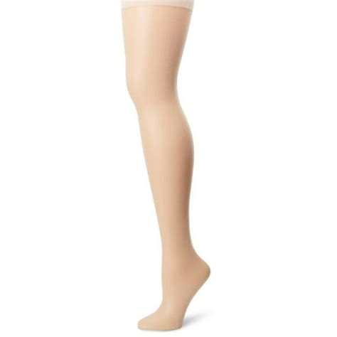 Hanes Plus Absolutely Ultra Sheer Control Top Reinforced Toe Pantyhose