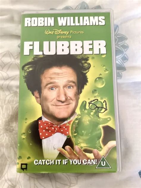 Walt Disney Flubber Vhs Tape Robin Williams Picclick Uk